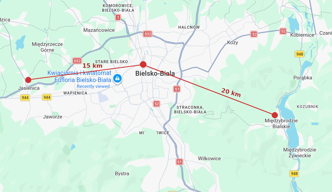Dom i ogród w Międzybrodziu